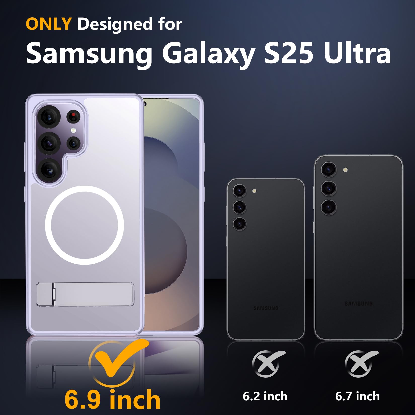 Foto 3 pulgar | Funda Magnética Spidercase Para Samsung Galaxy S25 Ultra - Venta Internacional.