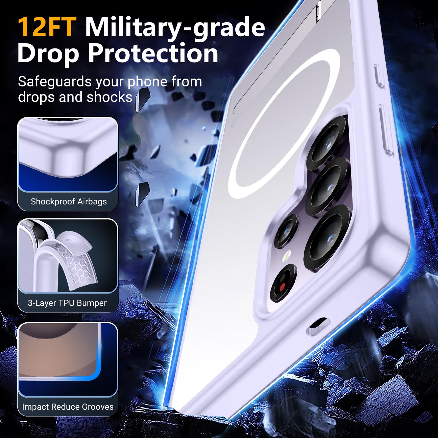 Foto 4 | Funda Magnética Spidercase Para Samsung Galaxy S25 Ultra - Venta Internacional.