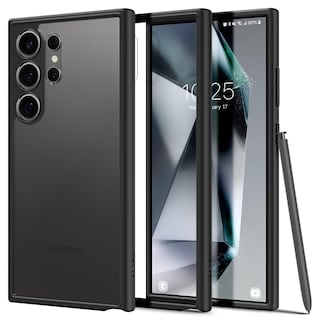 Foto 1 | Funda Spigen Ultra Hybrid Para Galaxy S24, Color Negro Mate - Venta Internacional.