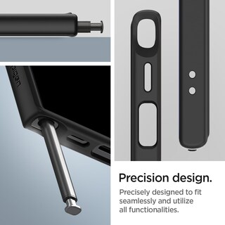 Foto 6 | Funda Spigen Ultra Hybrid Para Galaxy S24, Color Negro Mate - Venta Internacional.