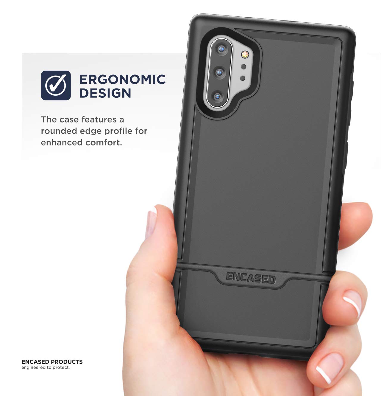 Foto 6 pulgar | Funda Protectora Reforzada Rebel Armor Galaxy Note 10+ - Venta Internacional.