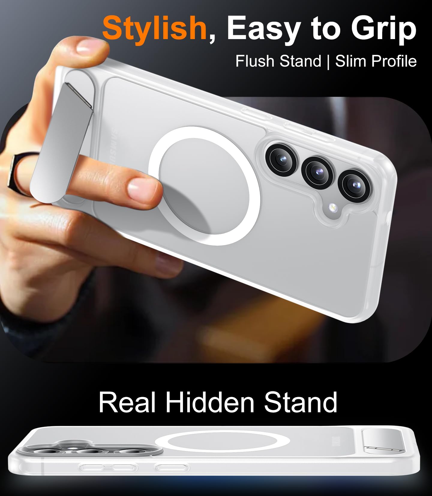 Foto 7 | Funda De Teléfono Temdan Magnetic Para Samsung Galaxy S25 6.2 2025 - Venta Internacional.