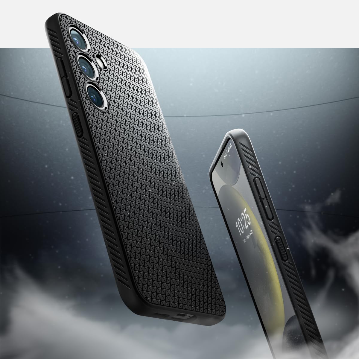 Foto 4 pulgar | Funda Spigen Liquid Air Para El Galaxy S24 Plus (2024), Color Negro - Venta Internacional.