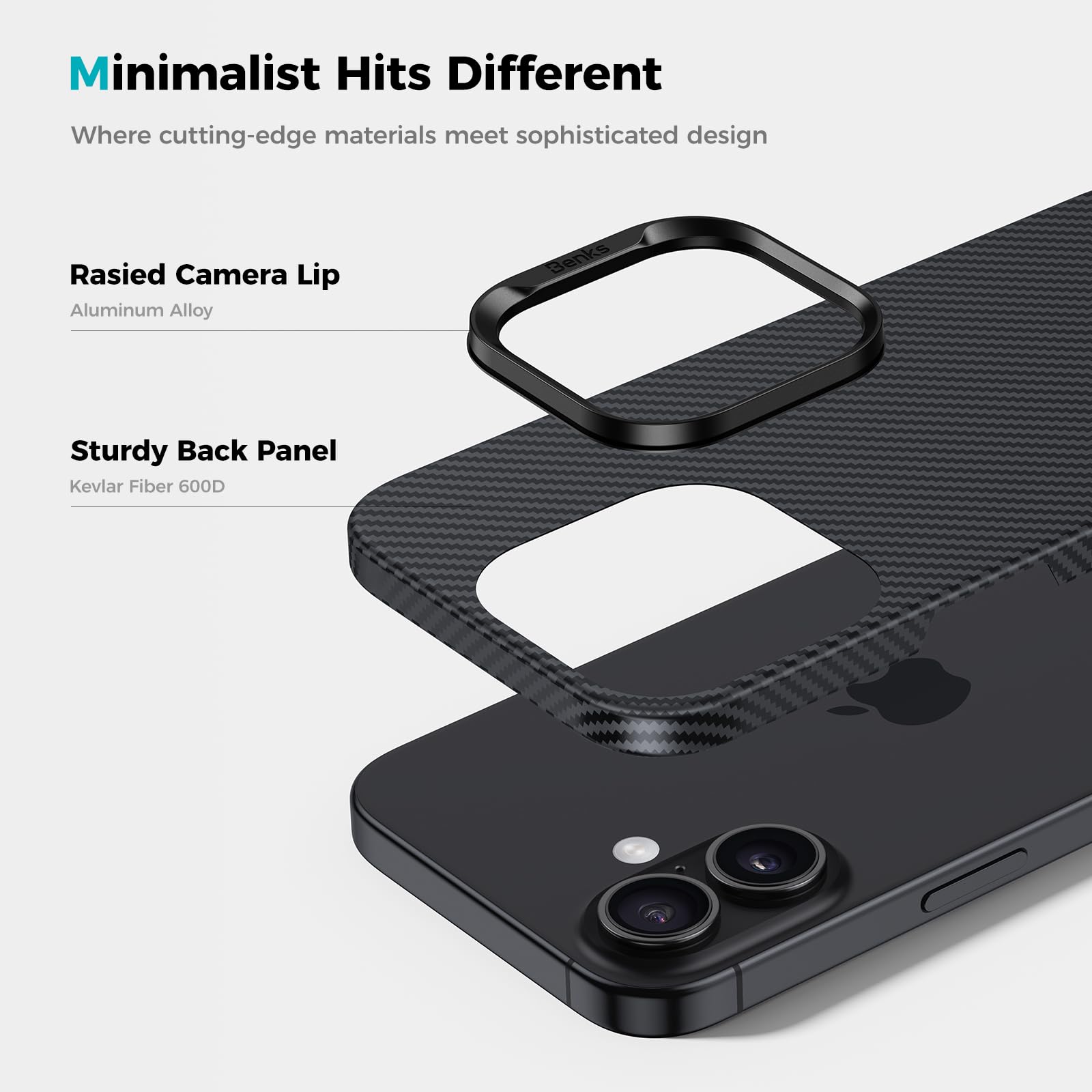 Foto 6 pulgar | Funda Benks Armorair 600d Para Iphone 16 Plus Con Magsafe - Venta Internacional.