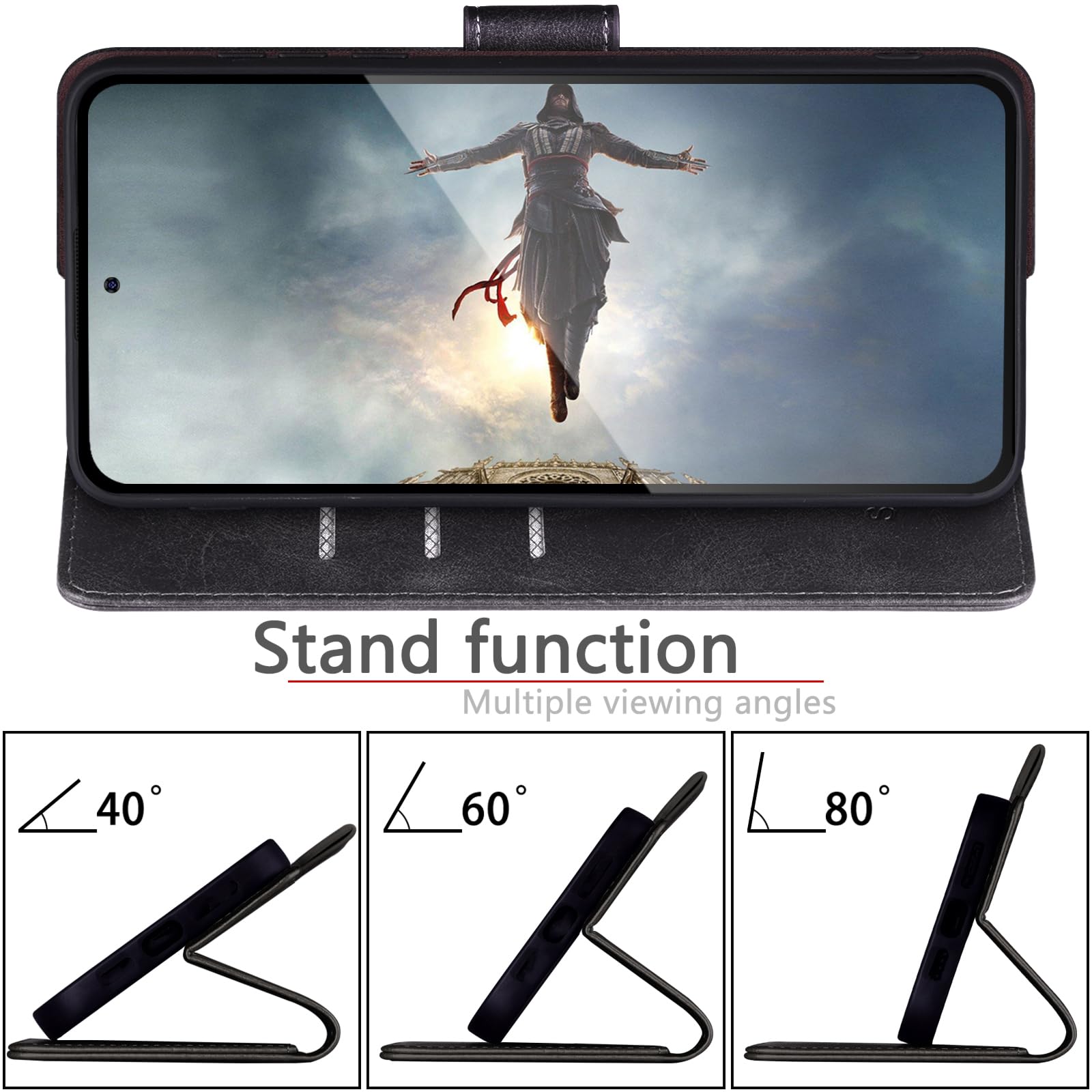 Foto 8 pulgar | Funda Tipo Cartera Suanpot Compatible Con Samsung Galaxy S25 Plus - Venta Internacional.