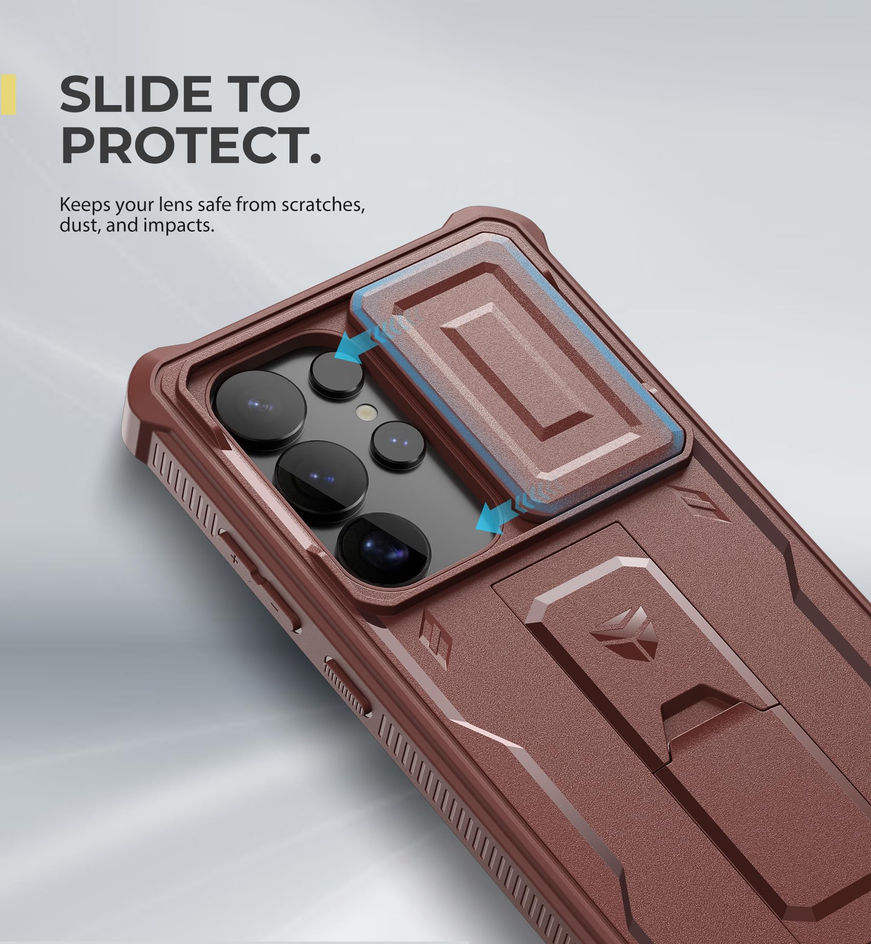 Foto 4 pulgar | Funda Dexnor Para Samsung Galaxy S25 Ultra Con Cámara Deslizante - Venta Internacional.