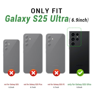 Foto 2 | Funda Tipo Cartera Suanpot para Samsung Galaxy S25 Ultra - Venta Internacional