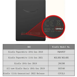 Foto 6 | Funda Para Kindle Paperwhite 11ª Generación 2021 M2l3ek - Transparente - Venta Internacional.