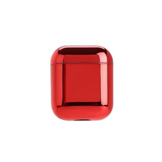 Foto 1 | Funda Para Airpods 1 Y 2 En Tpu Galvanizado, Color Rojo - Venta Internacional.