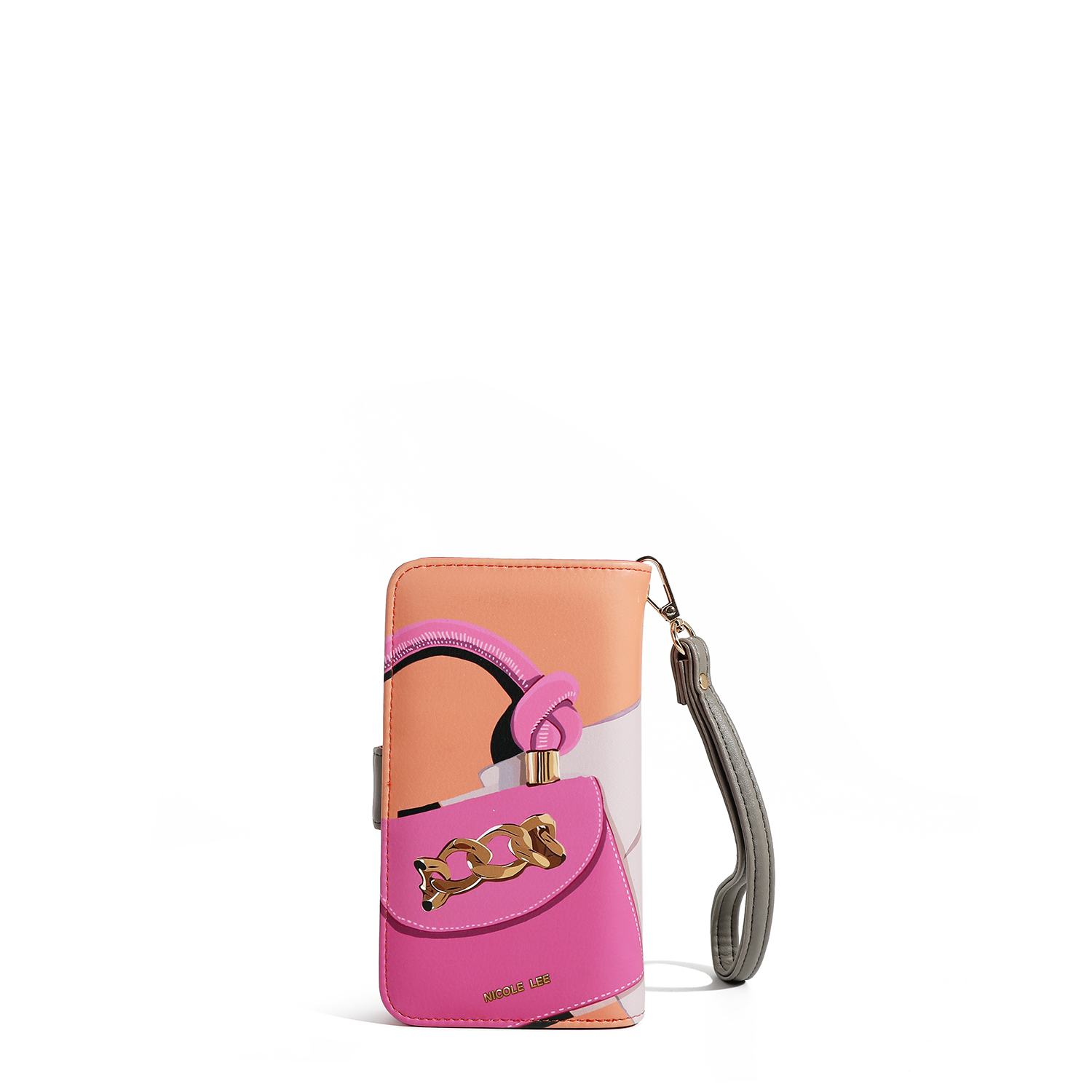 Foto 2 | Funda Porta Celular Nicole Lee Violet Blossom