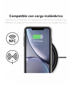 Foto 1 | Funda Para Celular Iphone Xs Max Lumina Patchworks Color Humo