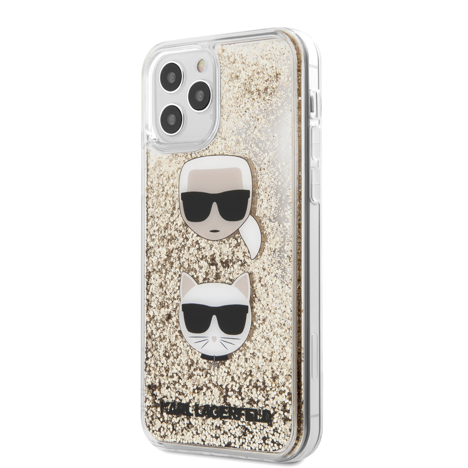 Foto 3 pulgar | Funda Original Karl Lagerfeld Para Iphone 12 / 12 Pro Glitter