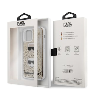 Foto 6 | Funda Original Karl Lagerfeld Para Iphone 12 / 12 Pro Glitter