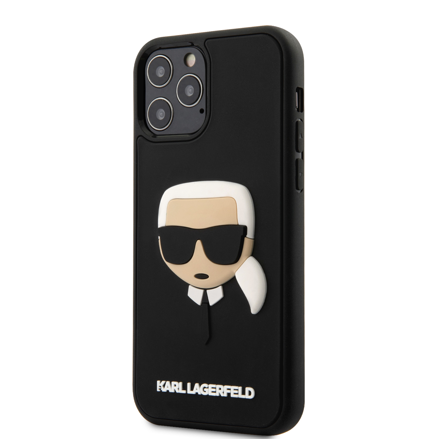 Foto 3 pulgar | Funda Original Karl Lagerfeld Cara 3d Para Iphone 12 Pro Max