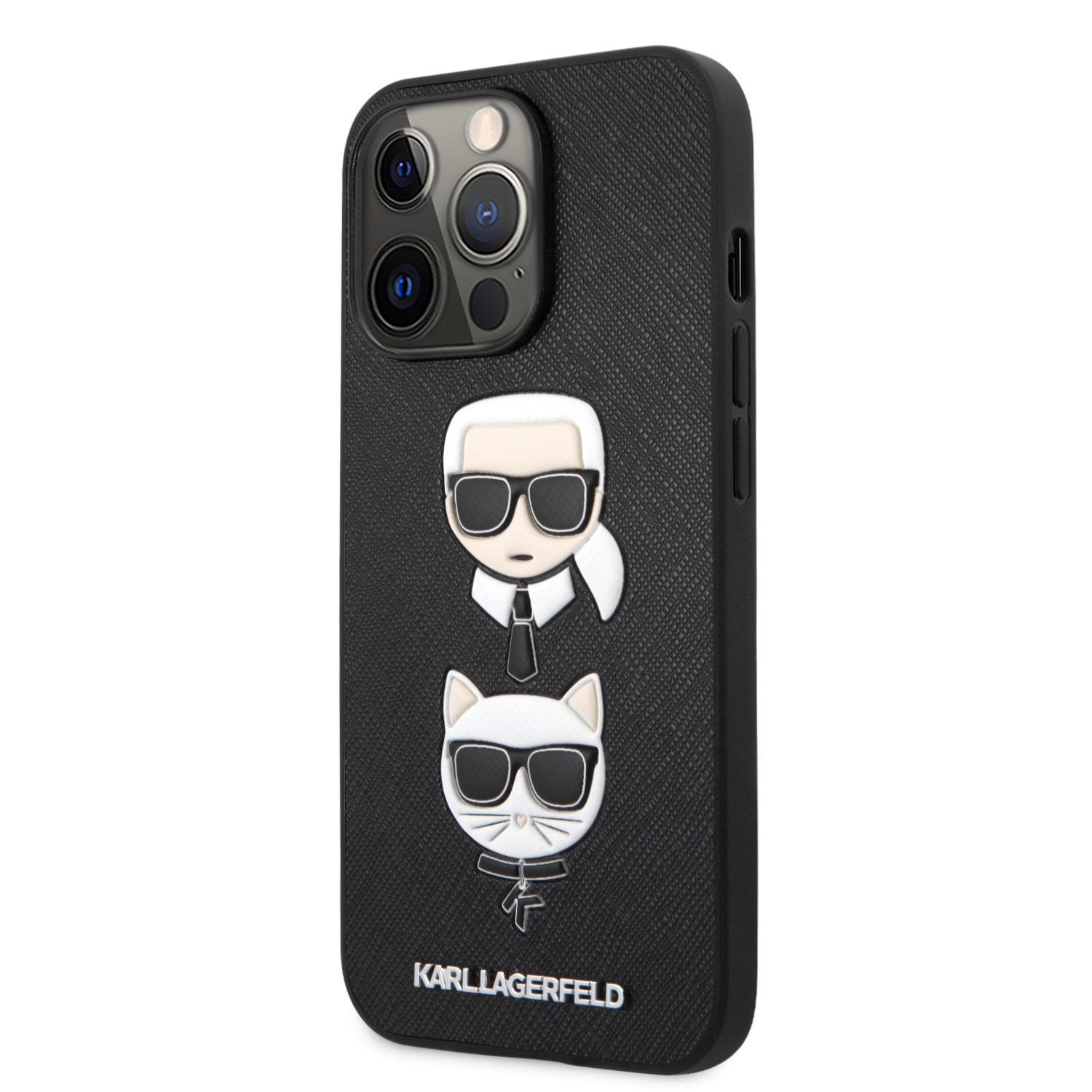 Foto 3 pulgar | Funda Original Karl Lagerfeld Safiano Para Iphone 13 Pro- Ng