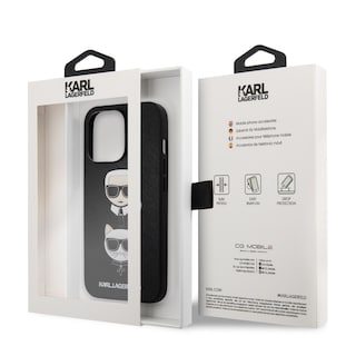 Foto 8 | Funda Original Karl Lagerfeld Safiano Para Iphone 13 Pro- Ng