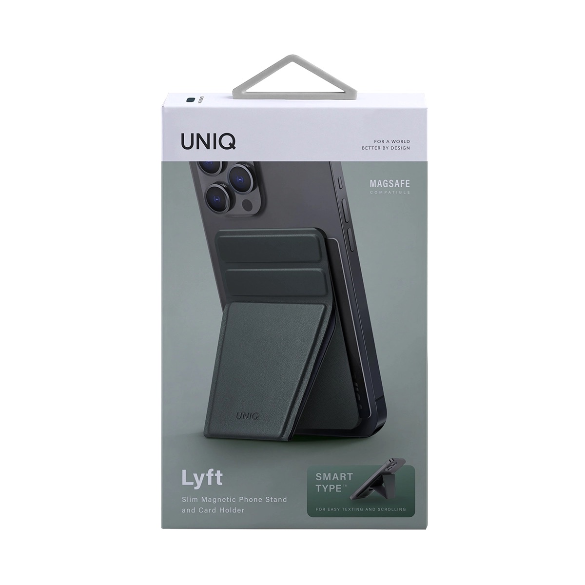 Foto 6 pulgar | Tarjetero Uniq Magnético para iPhone