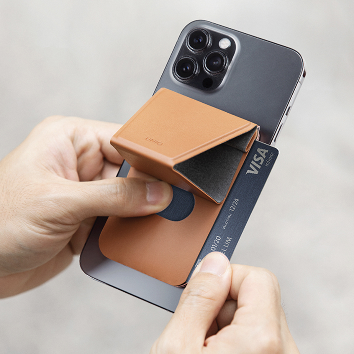 Foto 4 | Tarjetero Uniq Magnético para iPhone