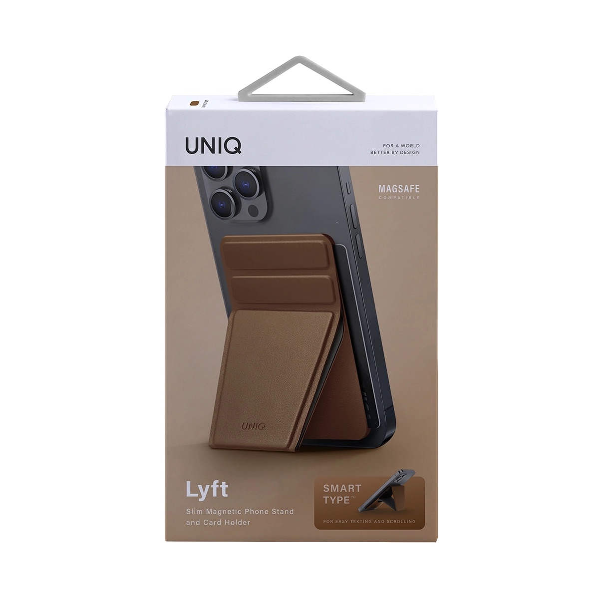 Foto 6 pulgar | Tarjetero Uniq Magnético para iPhone