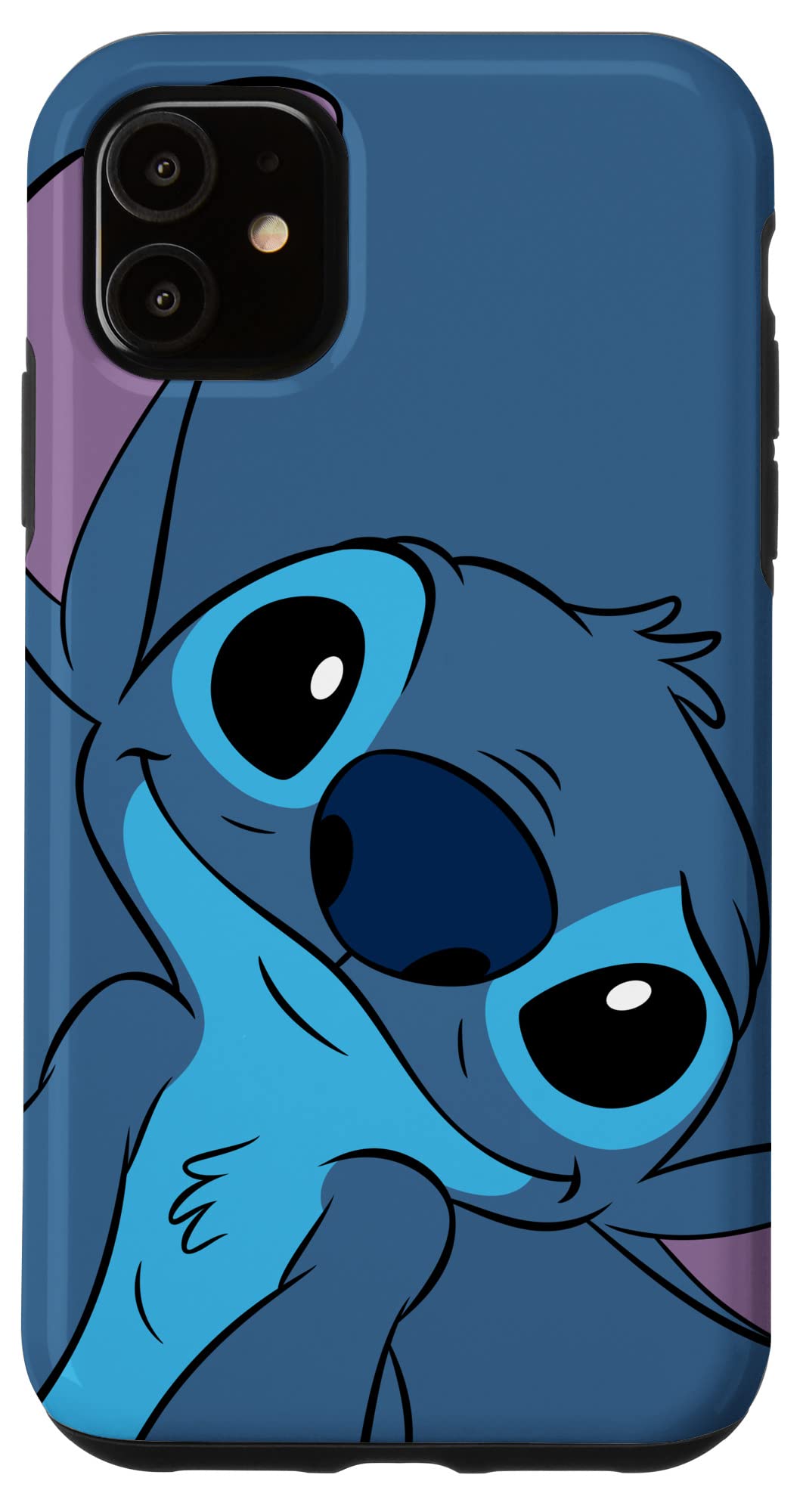 Funda De Teléfono Disney Lilo And Stitch Cute Stitch Face Para Iphone 11 - Venta Internacional.