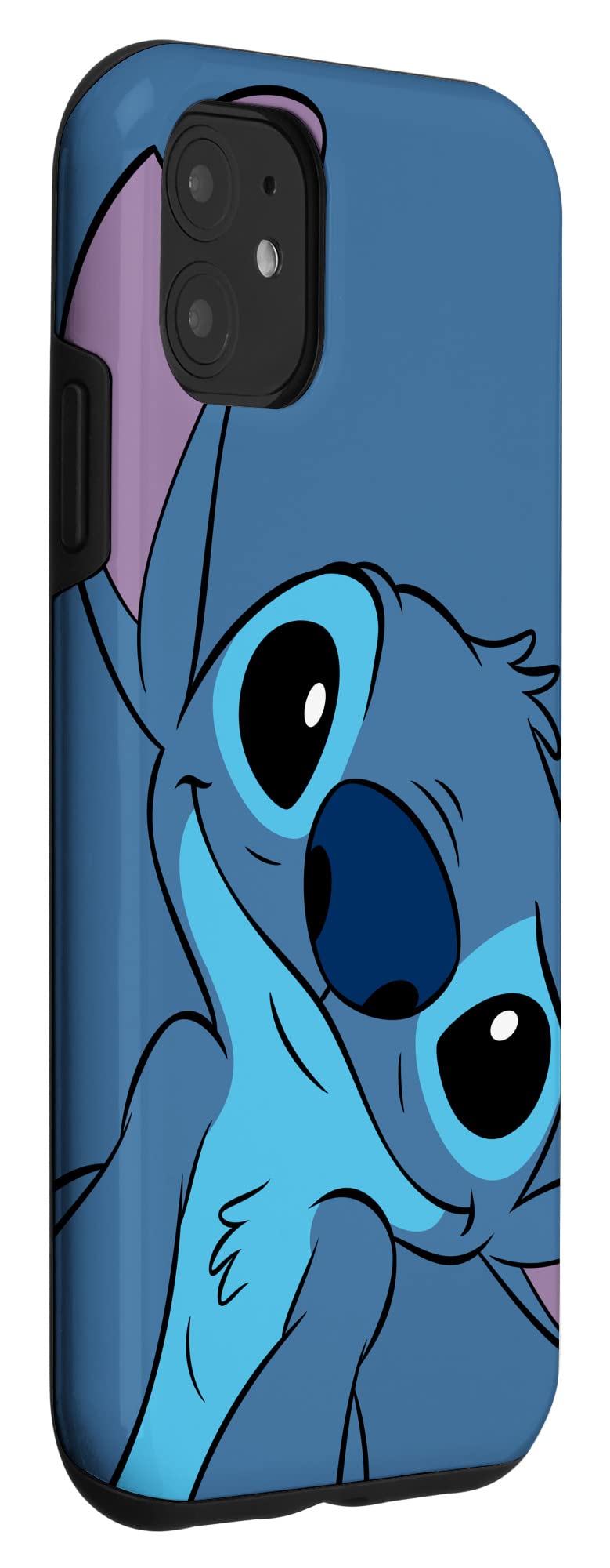 Foto 4 pulgar | Funda De Teléfono Disney Lilo And Stitch Cute Stitch Face Para Iphone 11 - Venta Internacional.
