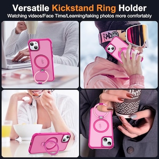 Foto 5 | Funda De Teléfono Skylmw Compatible Con Iphone 15 Con Magsafe Rose - Venta Internacional.