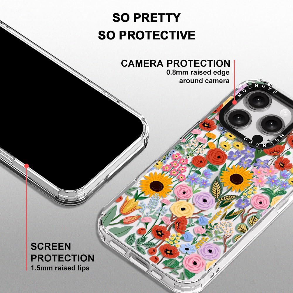 Foto 5 pulgar | Funda De Teléfono Mosnovo Para Iphone 16 Pro Buffertech Clear Tpu - Venta Internacional.