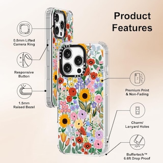 Foto 6 | Funda De Teléfono Mosnovo Para Iphone 16 Pro Buffertech Clear Tpu - Venta Internacional.