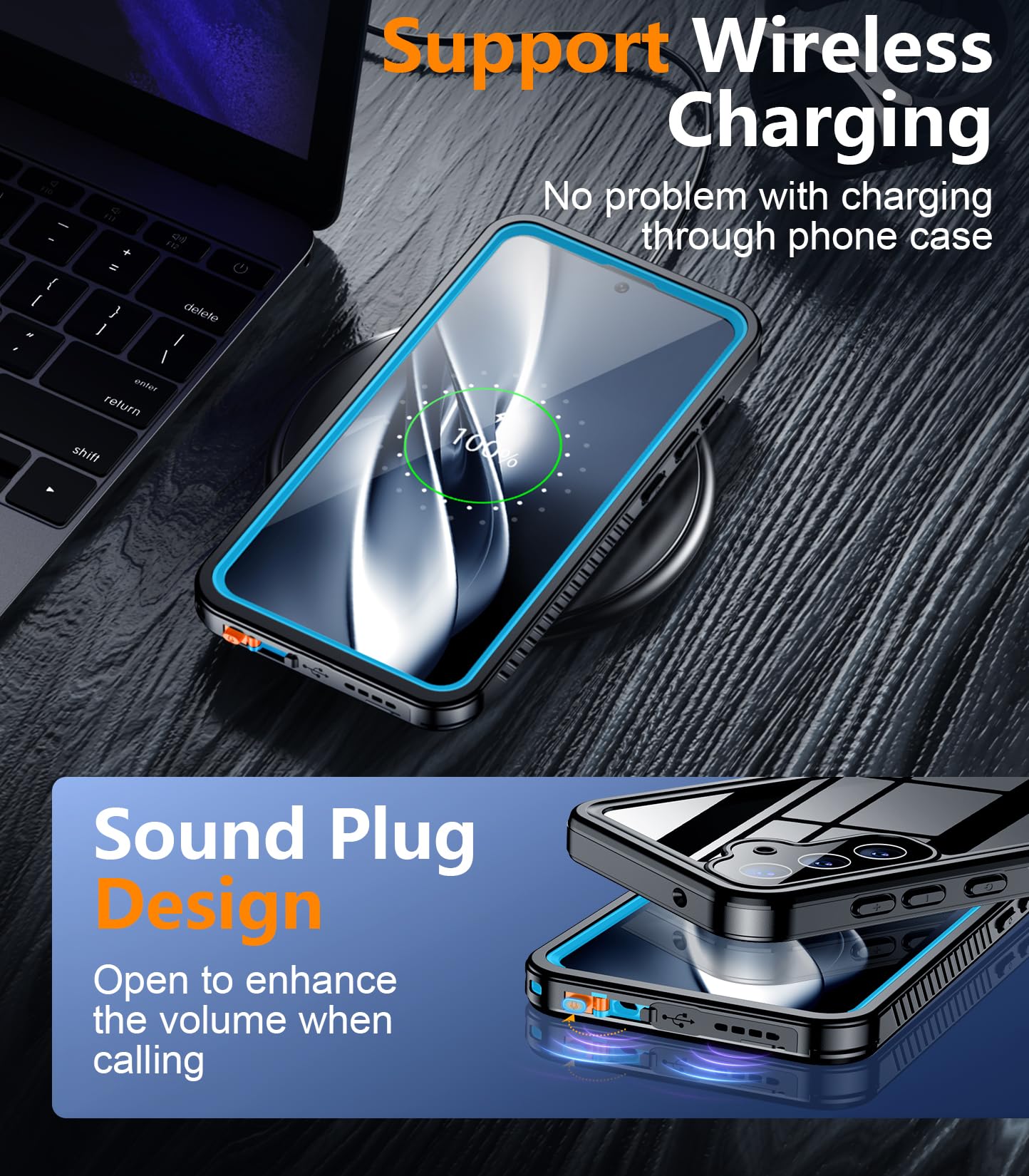 Foto 7 pulgar | Funda De Teléfono Temdan Impermeable Con Lente Para Samsung Galaxy S25 - Venta Internacional.