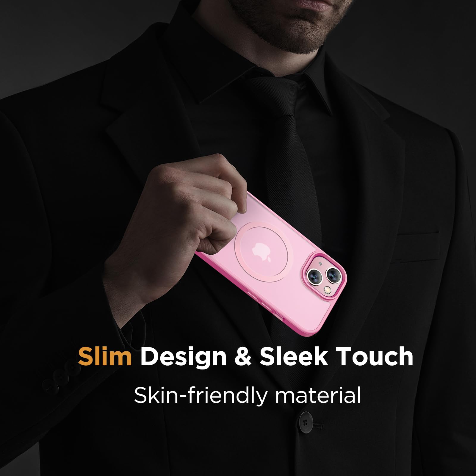Foto 8 pulgar | Funda De Teléfono Miracase Magnetic Series Para Iphone 15 Con Protectores De Pantalla - Venta Internacional.