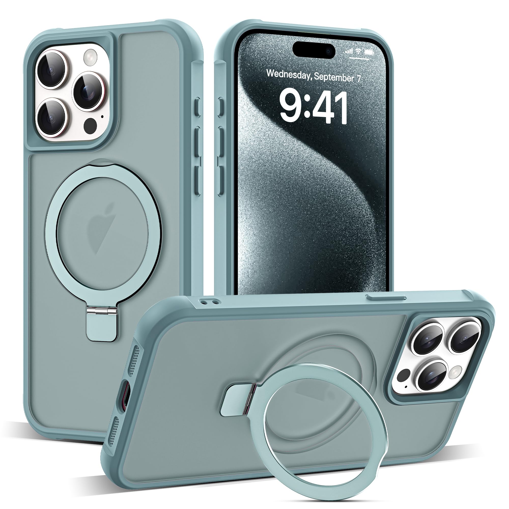 Foto 2 pulgar | Funda De Teléfono Sky-lmw Compatible Con Iphone 15 Pro Max Blue - Venta Internacional.