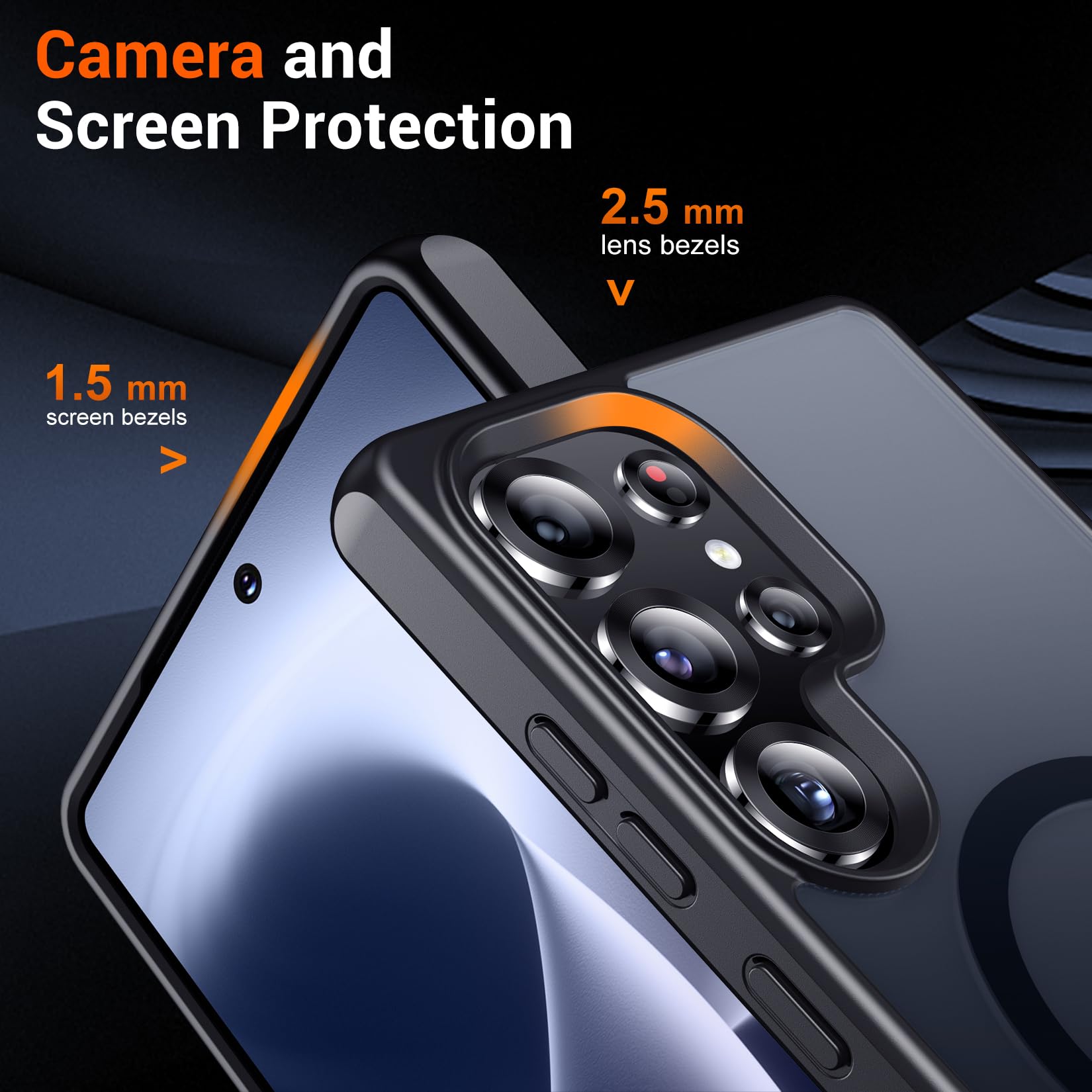 Foto 6 pulgar | Funda Magnética Temdan Con Soporte Para Samsung Galaxy S25 Ultra - Venta Internacional.