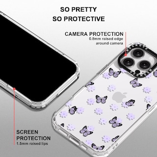 Foto 4 | Funda De Teléfono Mosnovo Para Iphone 16 Pro Max Lila Butterfly - Venta Internacional.