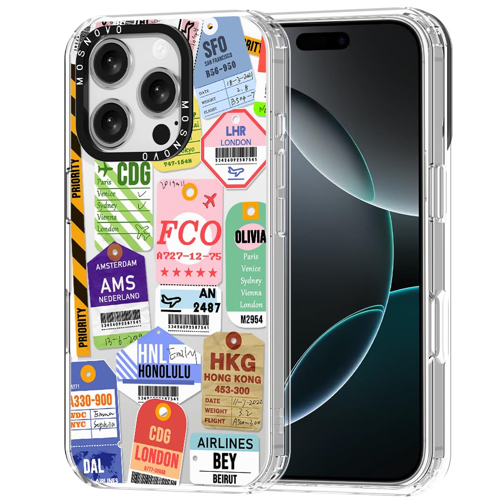Foto 2 pulgar | Funda De Teléfono Mosnovo Para Iphone 16 Pro Buffertech Clear Tpu - Venta Internacional.