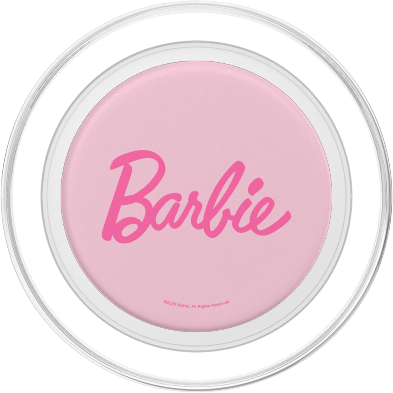 Foto 3 pulgar | Popsockets Popgrip Para Magsafe Barbie Classic, Logotipo Rosa - Venta Internacional.
