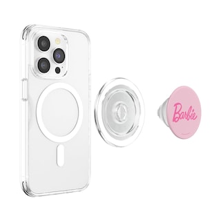 Foto 3 | Popsockets Popgrip Para Magsafe Barbie Classic, Logotipo Rosa - Venta Internacional.