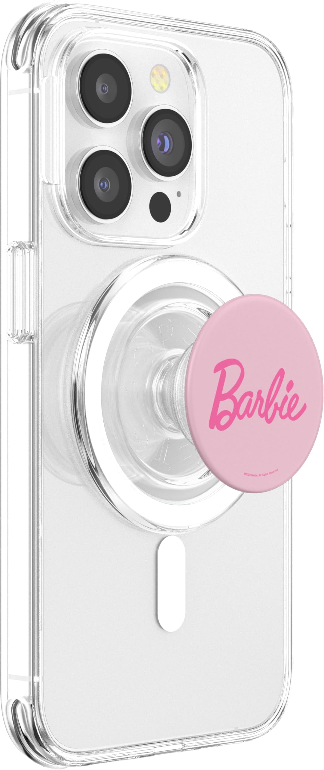 Foto 5 pulgar | Popsockets Popgrip Para Magsafe Barbie Classic, Logotipo Rosa - Venta Internacional.