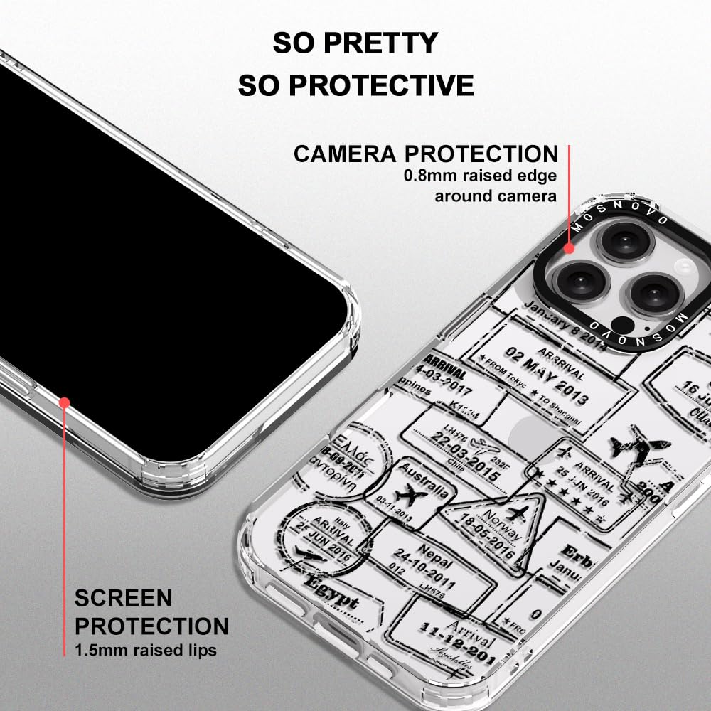 Foto 4 | Funda De Teléfono Mosnovo Para Iphone 16 Pro Max Buffertech Clear - Venta Internacional.