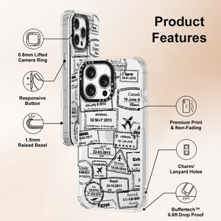 Foto 6 | Funda De Teléfono Mosnovo Para Iphone 16 Pro Max Buffertech Clear - Venta Internacional.