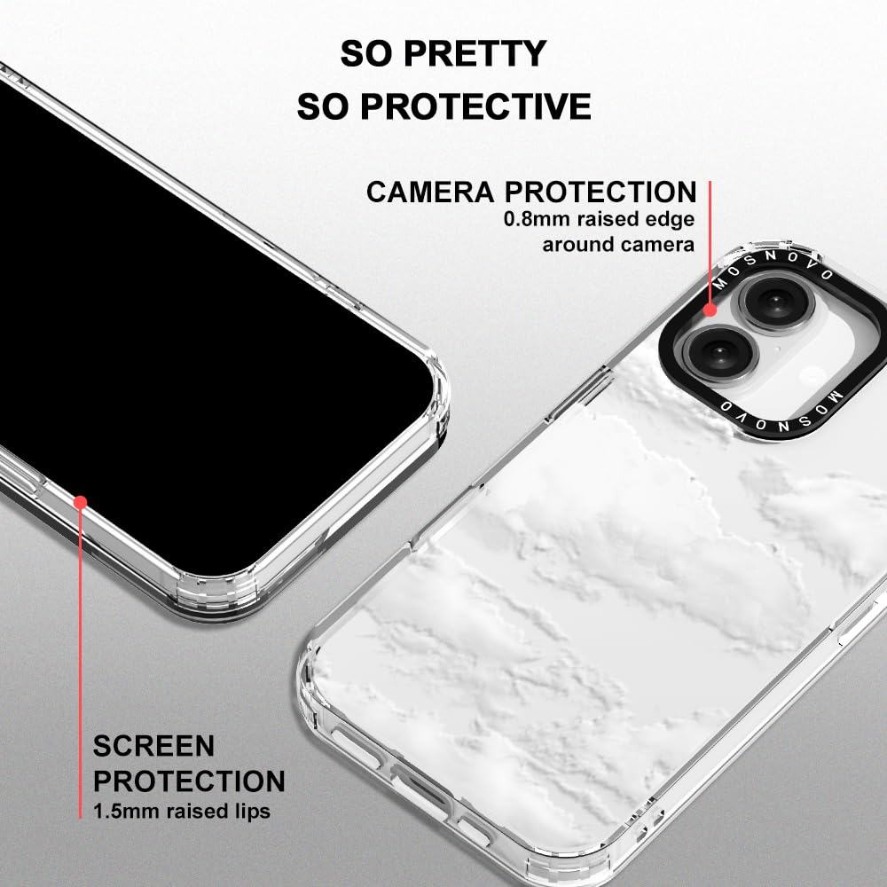 Foto 5 pulgar | Funda De Teléfono Mosnovo Para Iphone 16 De 6.1 Pulgadas Buffertech, Tpu Transparente - Venta Internacional.
