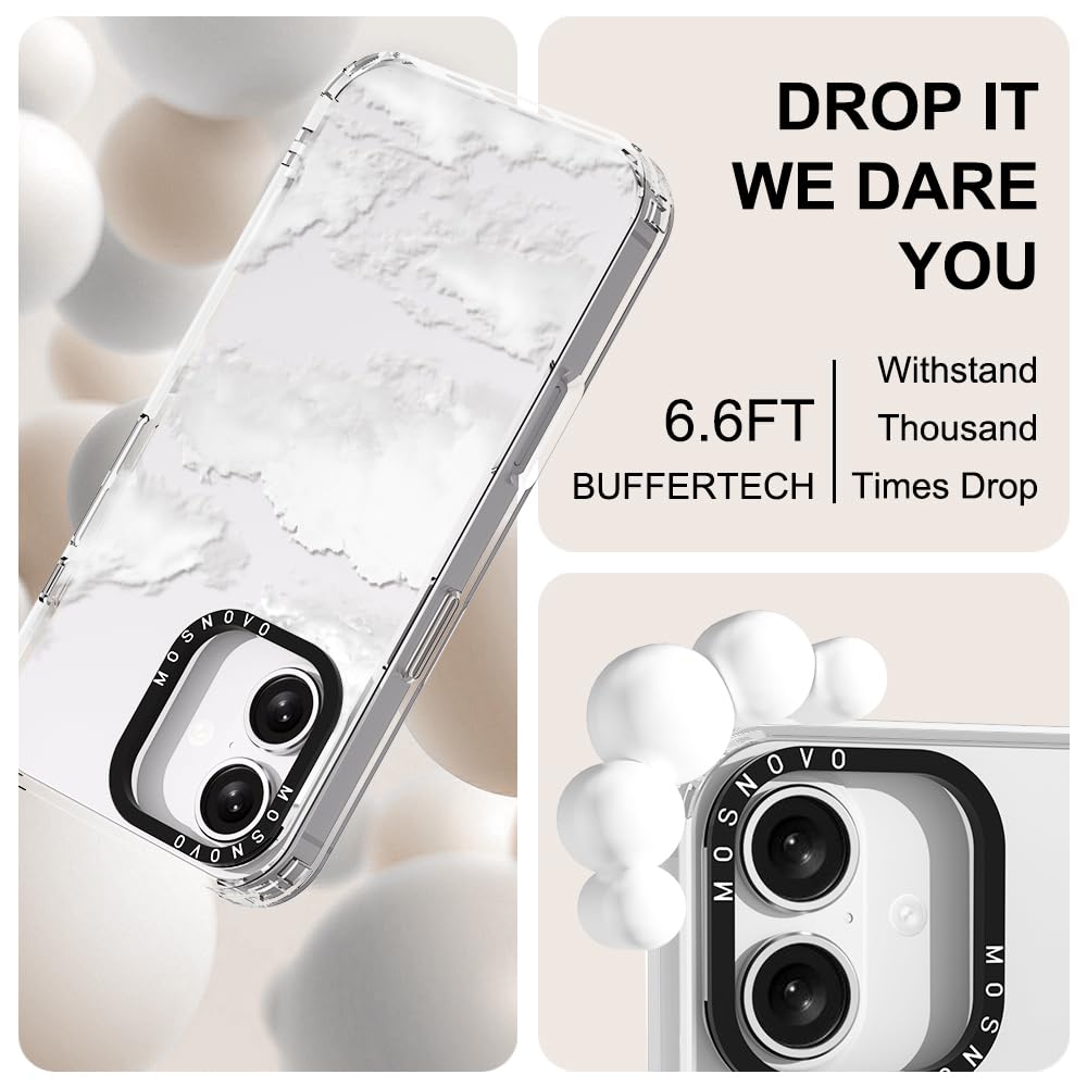 Foto 5 | Funda De Teléfono Mosnovo Para Iphone 16 De 6.1 Pulgadas Buffertech, Tpu Transparente - Venta Internacional.