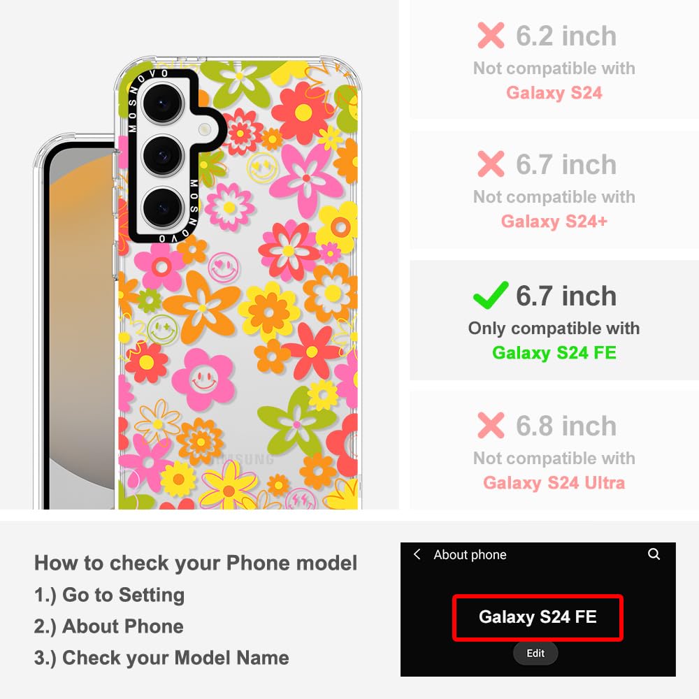 Foto 2 | Funda De Teléfono Mosnovo Para Samsung Galaxy S24 Fe Buffertech - Venta Internacional.