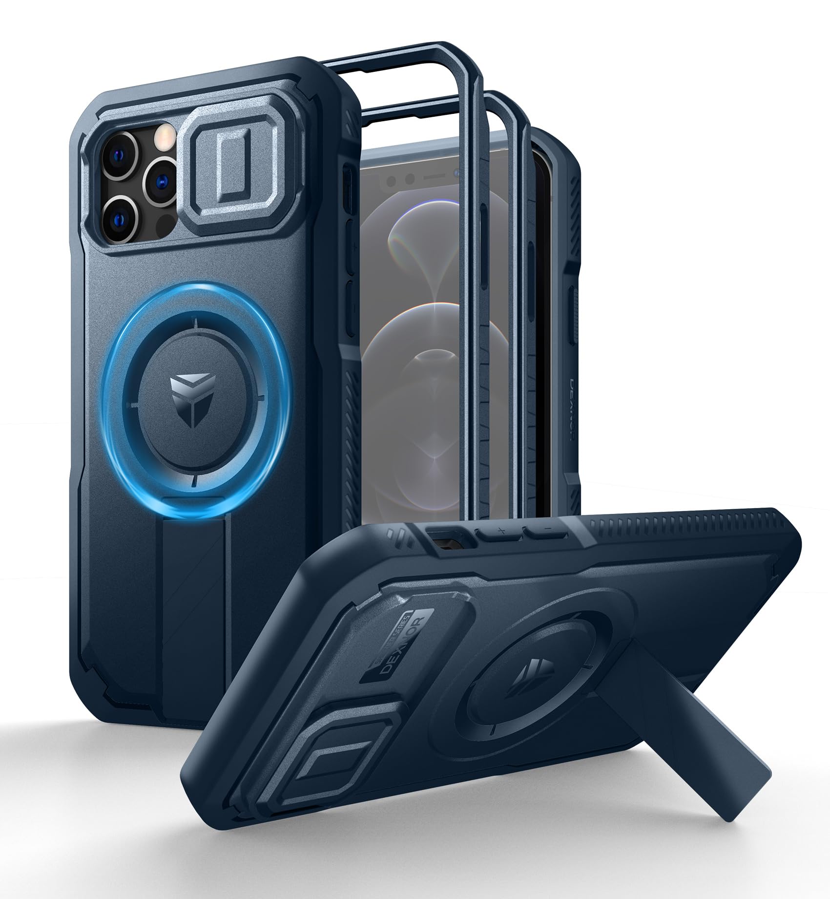 Foto 2 pulgar | Funda Dexnor Para Iphone 12 Y Iphone 12 Pro Con Funda De Cámara Deslizante - Venta Internacional.