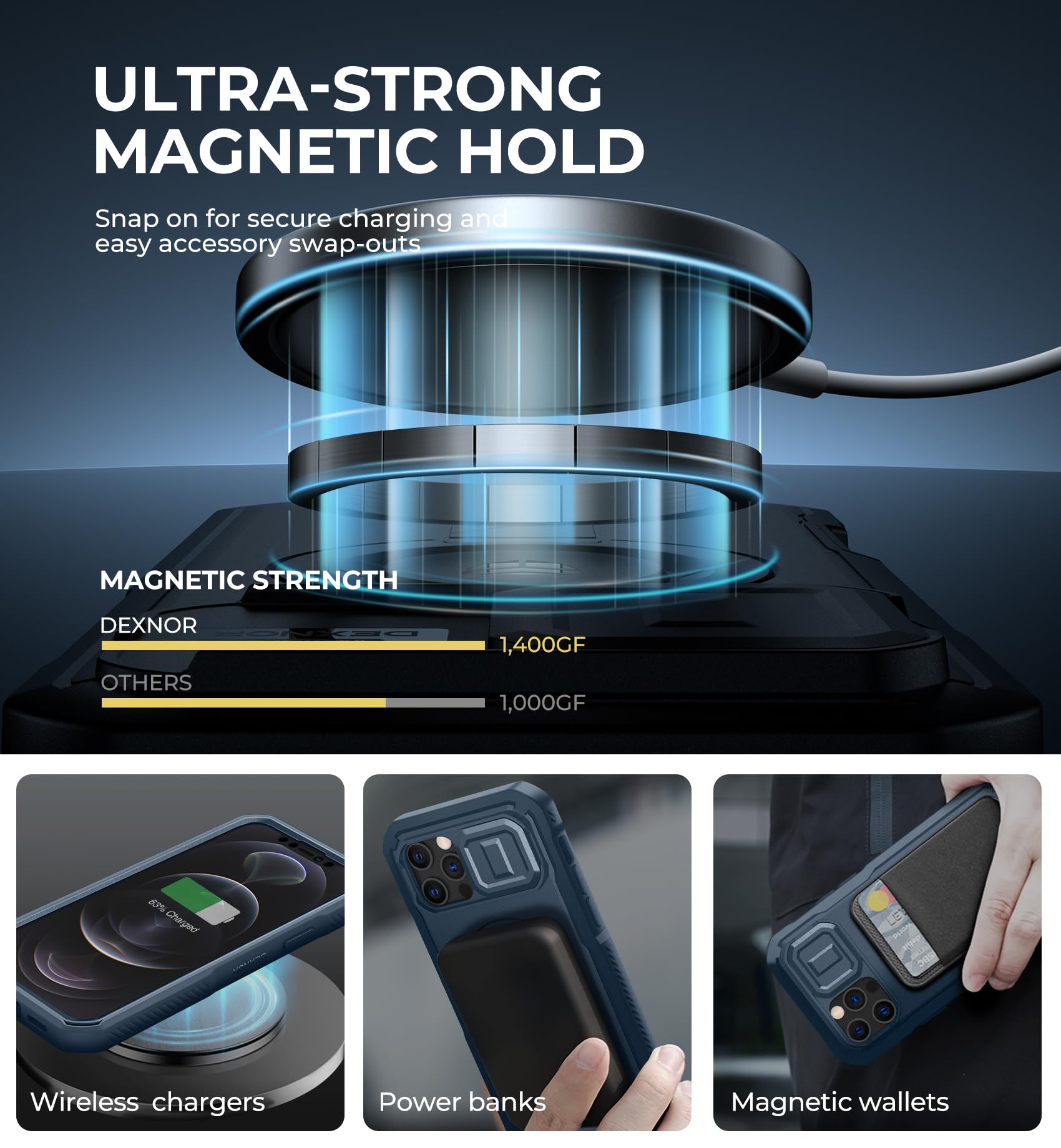 Foto 4 pulgar | Funda Dexnor Para Iphone 12 Y Iphone 12 Pro Con Funda De Cámara Deslizante - Venta Internacional.