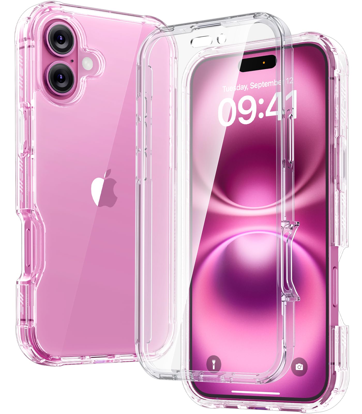 Foto 2 pulgar | Funda Para Teléfono Diaclara Diseñada Para Iphone 16 Plus De 6.7 Pulgadas - Venta Internacional.