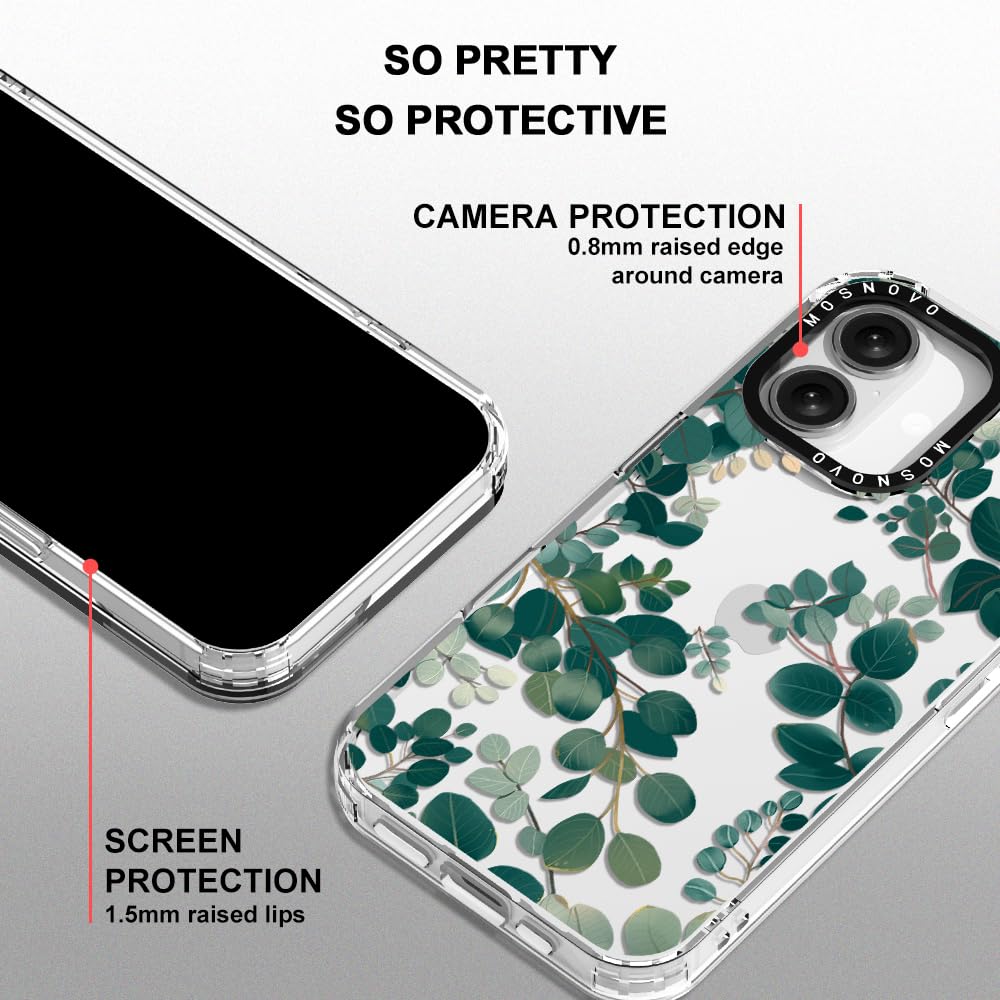 Foto 4 | Funda De Teléfono Mosnovo Para Iphone 16 Plus, Diseño De Eucalipto - Venta Internacional.
