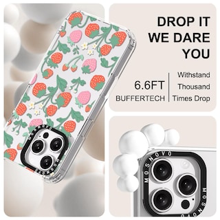 Foto 5 | Funda De Teléfono Mosnovo Para Iphone 16 Pro Max Strawberry Garden - Venta Internacional.