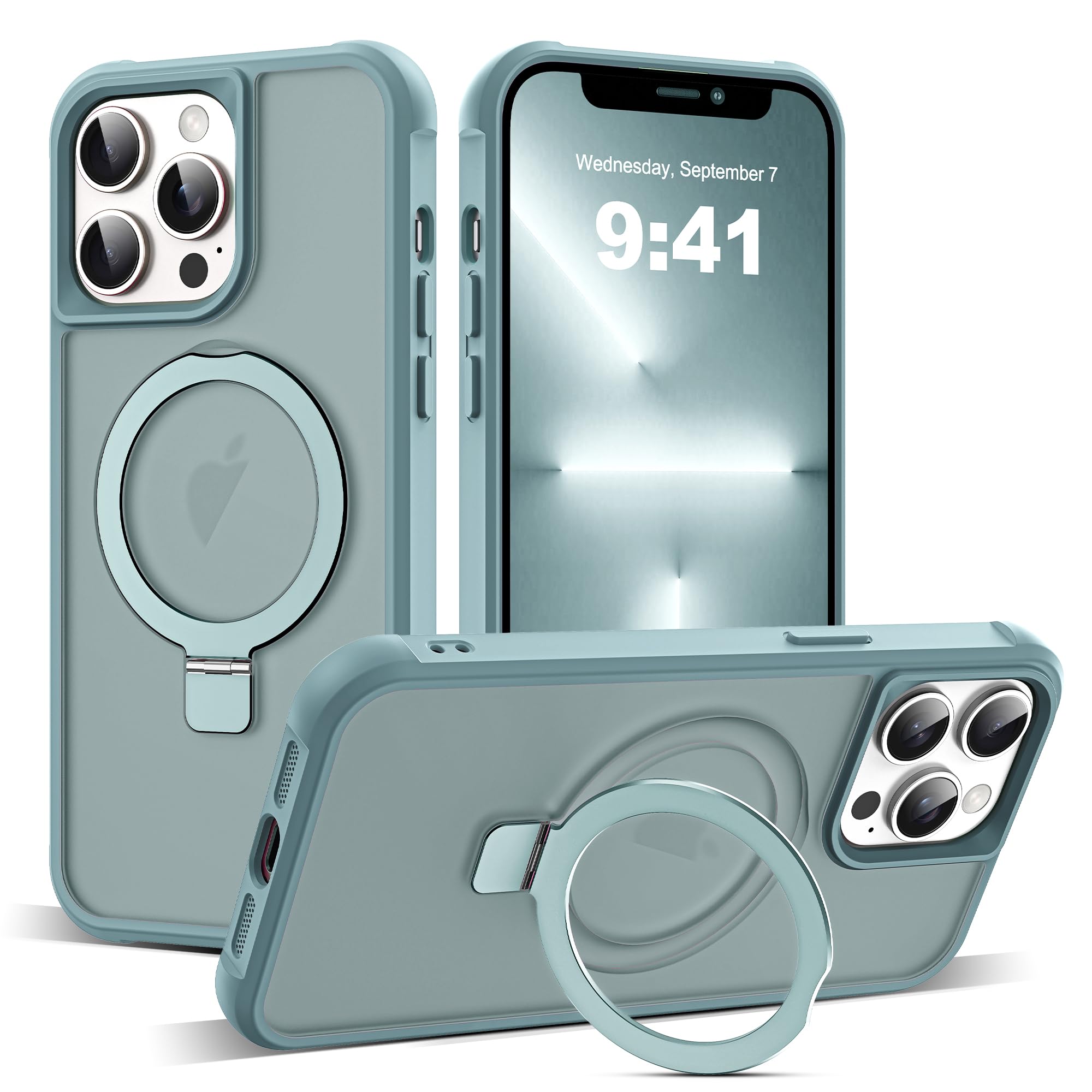 Funda De Teléfono Skylmw Compatible Con Iphone 13 Pro Blue - Venta Internacional.