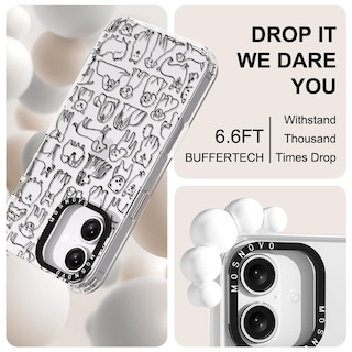 Foto 5 | Funda De Teléfono Mosnovo Para Iphone 16 Buffertech 2m Drop Clear - Venta Internacional.