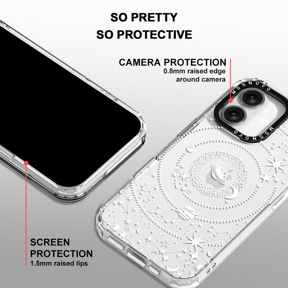 Foto 5 pulgar | Funda De Teléfono Mosnovo Para Iphone 16 De 6.1 Pulgadas Buffertech, Tpu Transparente - Venta Internacional.